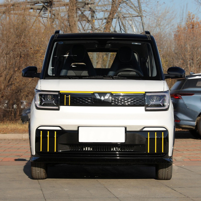 Budget-Friendly Mini Electric Cars Wuling Hongguang Mini EV LED Headlight 200km 300km