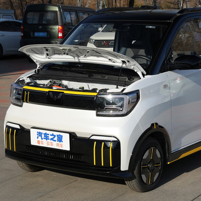 Budget-Friendly Mini Electric Cars Wuling Hongguang Mini EV LED Headlight 200km 300km