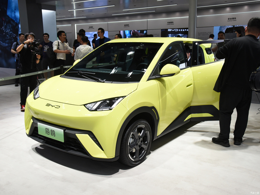 55KW Total Motor Power BYD Seagull Flying Auto Electrico EV Electric Car 405km CLTC