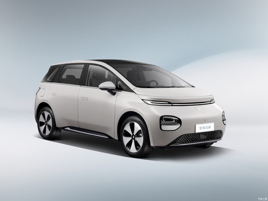 Left Drive Mini Ev Hatchback Wuling Baojun Cloud Yunduo Pure Electric Car Four-Door Five-Seater