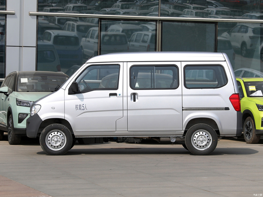 75KW Total Motor Power 2023 Wuling VAN Left-Hand Van with 5 Seats and Side Sliding Door