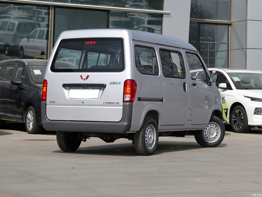 75KW Total Motor Power 2023 Wuling VAN Left-Hand Van with 5 Seats and Side Sliding Door