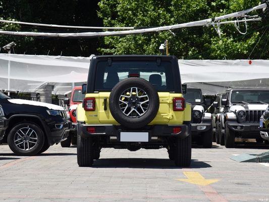 2022 Jeep Wrangler 4-Door 2.0T 4XE Sahara Plug-in Hybrid Fluorescent Yellow Limited Edition