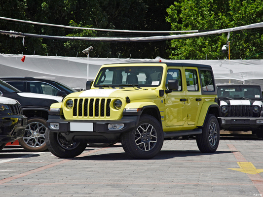 2022 Jeep Wrangler 4-Door 2.0T 4XE Sahara Plug-in Hybrid Fluorescent Yellow Limited Edition