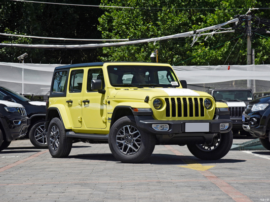 2022 Jeep Wrangler 4-Door 2.0T 4XE Sahara Plug-in Hybrid Fluorescent Yellow Limited Edition