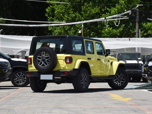2022 Jeep Wrangler 4-Door 2.0T 4XE Sahara Plug-in Hybrid Fluorescent Yellow Limited Edition