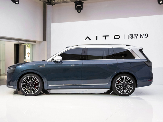 Drive on the Left AITO M9 2023 Model 630km Pure Electric Range 5-Door 6-Seater SUV