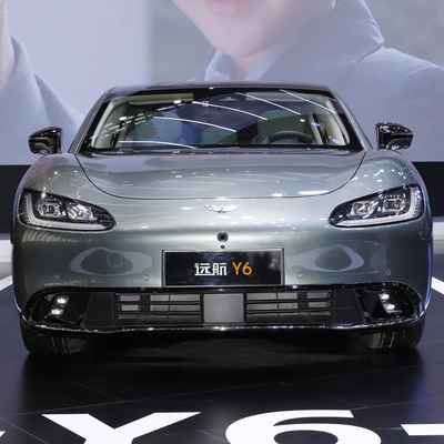 High Speed Pure Electric Car Yuanhang Y6 2023 with 1020KM Long Range and 205km/h Top Speed