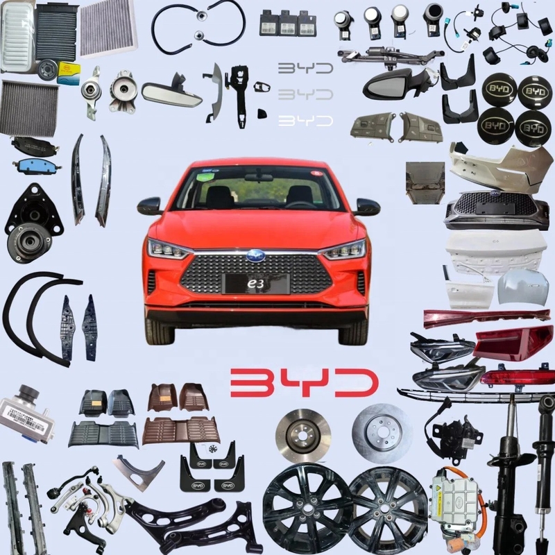 Byd E3 Car Accessories 2019- Headlight Body Kit Bumpers Shock Absorber Door Spare Parts