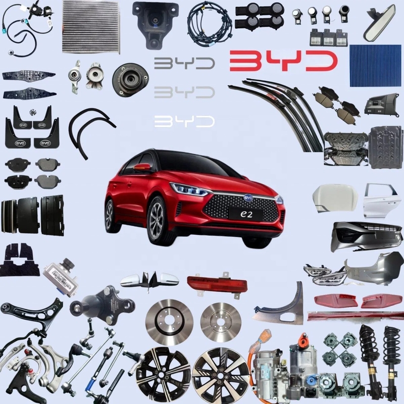 Byd E2 Headlight Battery Body Kit Shock Absorber Front Bumper Cabin Filter Car Spare Parts
