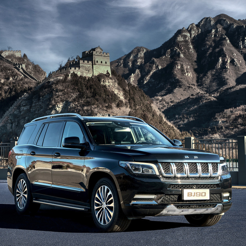BAIC BJ90 SUV 90% MB GLS450 Parts Top Speed 245KM/h Maximum Power 300-400Ps Big Discount