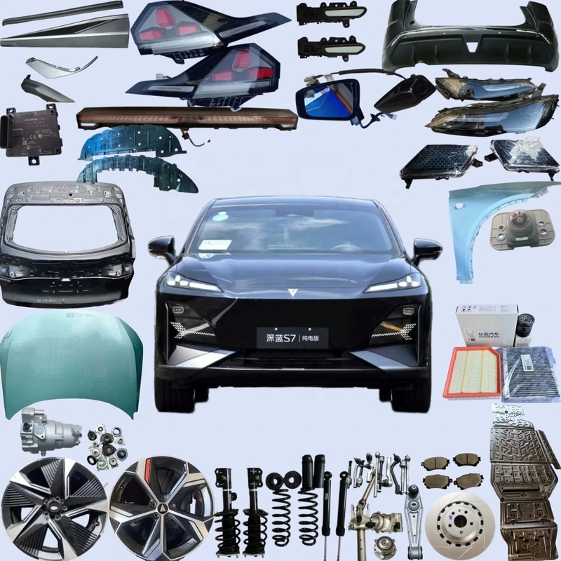 Car Accessories for Deepal/Shenlan S7 Spoiler Light Door Oil Filter Body Kit Bumpers