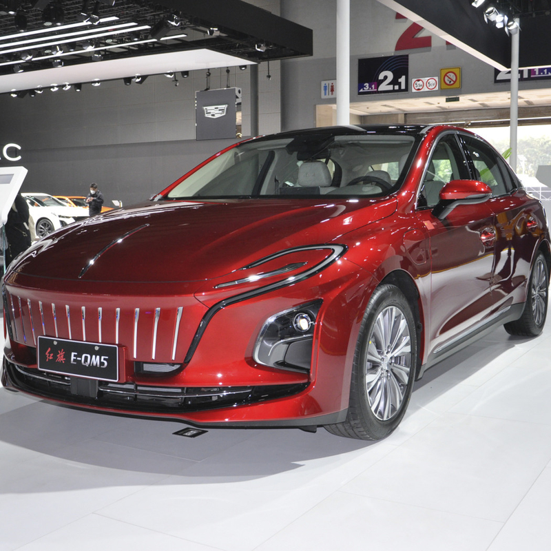 s E-Qm5 Used Car with Small Mileage and Lithium Battery 2022 Hongqi Electric Vehicle