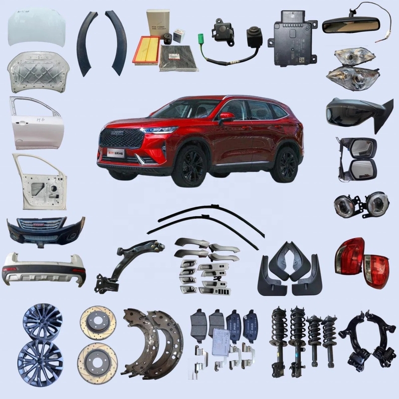 Engine Rear Door Rear Bumper Brake Pad Oil Filter Grill Shock Absorber Car Spare Parts Fit for Haval H6