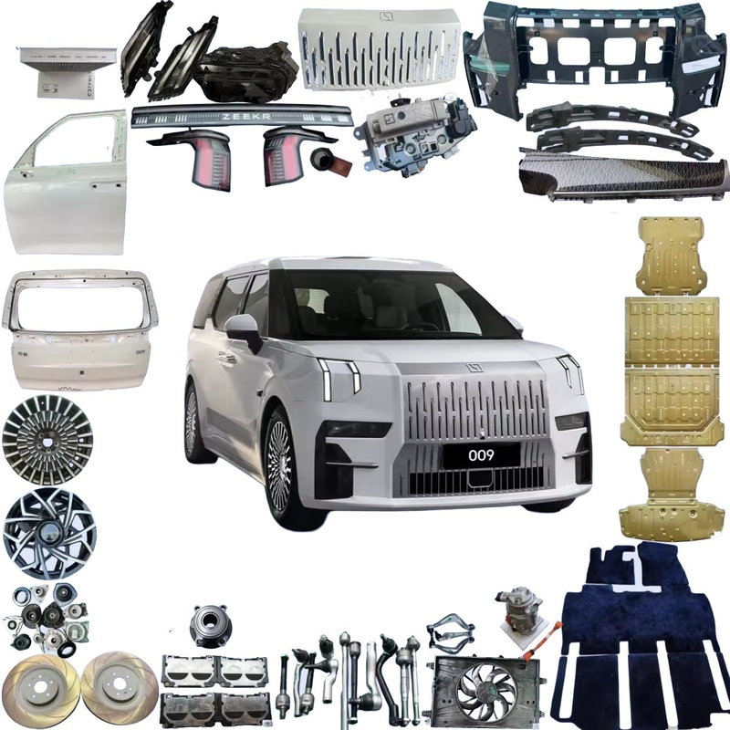 Upgrade Your Auto with ZEEKR 009 Spare Parts Doors Headlights Bumpers and Brake Pads