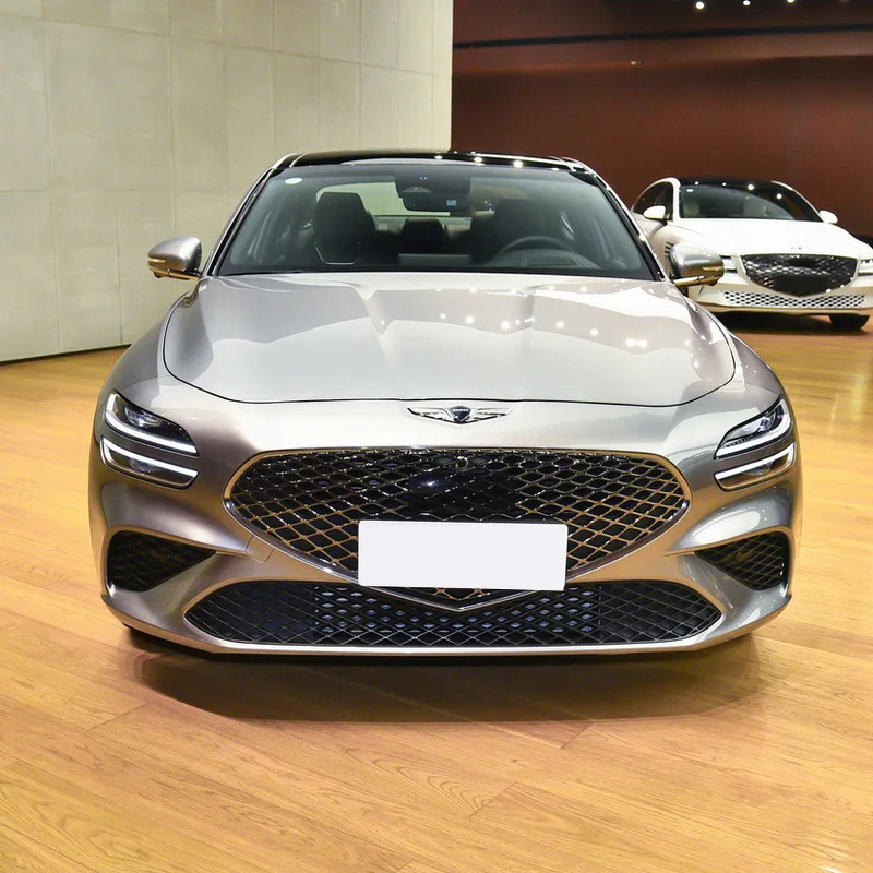 Leather Seats and Euro VI Standard Genesis G702023 2.0T Rear-Drive Sedan with Engine