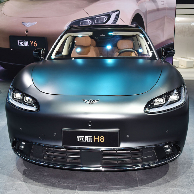 Top Speed 210KM/h Pure Electric Cruising Range 950km 5-Door 6-Seat SUV Yuanhang H8 2023